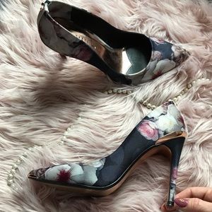 Ted Baker floral pumps